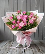 Букет Розовый кустик в Кобылках