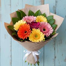 Букет цветов из:  Герберы #REPLACE_PRED# Кобылках