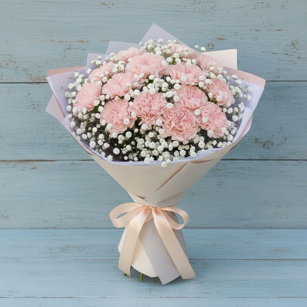 Букет цветов из: Гвоздики в Кобылках