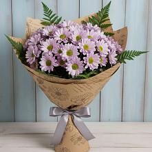 Букет цветов из:  Хризантемы в Кобылках