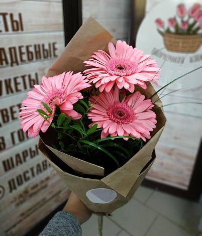 Букет цветов из: Герберы в Кобылках