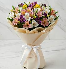Букет цветов из:  Альстромерии в Кобылках