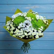 Букет цветов из:  Хризантемы в Кобылках