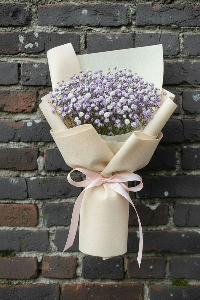 Букет цветов из: Гипсофила в Кобылках