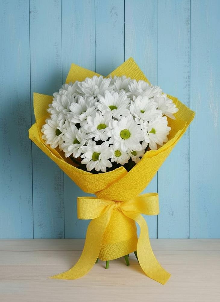 Букет цветов из: Хризантемы в Кобылках