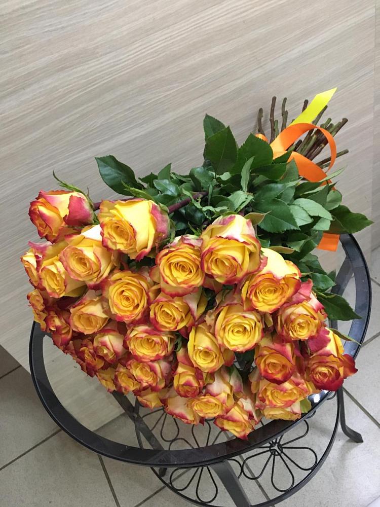 Букет Желтые розы в Кобылках