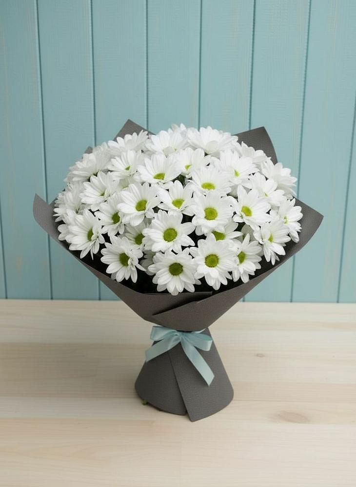 Букет цветов из: Хризантемы в Кобылках