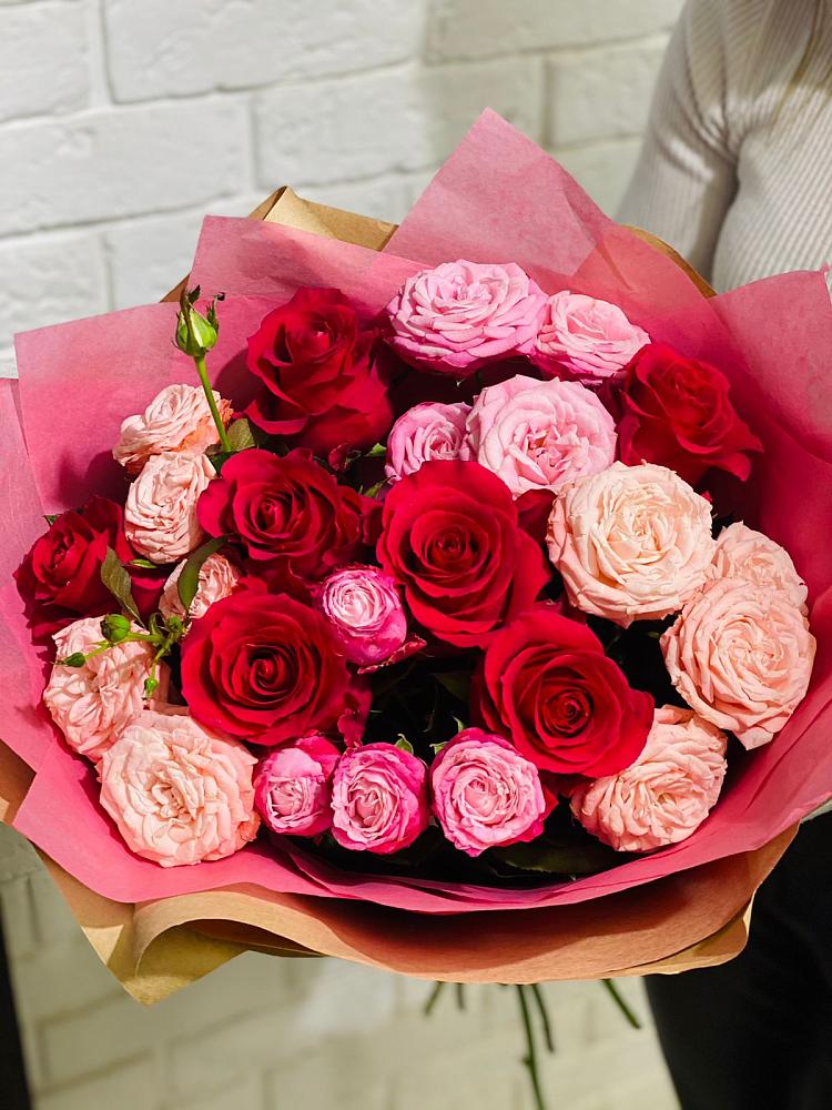 Букет цветов из: Розы в Кобылках