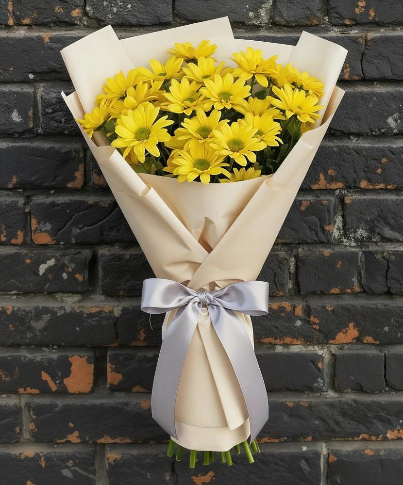 Букет цветов из: Хризантемы в Кобылках