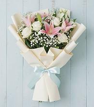 Букет цветов из:  Лилии в Кобылках